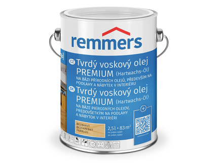 Remmers Tvrdý voskový olej PREMIUM (Hartwasch -öl)  0,75 l