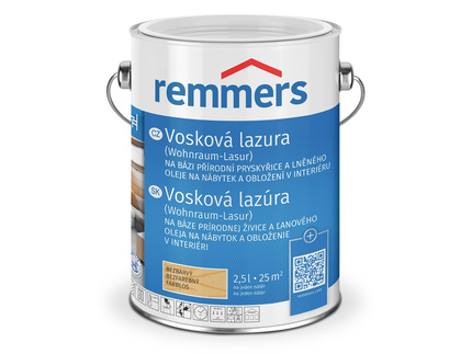 Remmers vosková lazura (Wohnraum)  2,5 l 