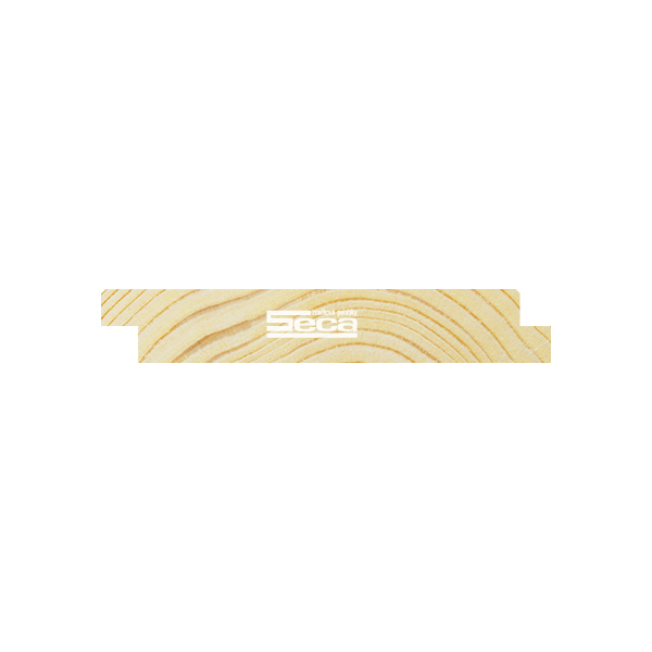 Smrkové falcované prkno 24x146 mm SECA profil \'\'FALZ\'\' C 