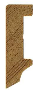 Soklová lišta sibiřský modřín FeelWood 20x60x2400 mm olejovaná