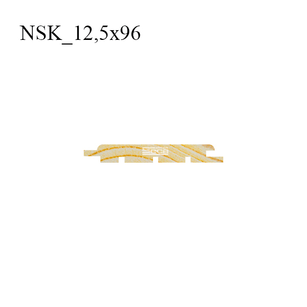 Smrkové palubky 12x 96 mm SECA profil \'\'NSK\'\' A-JP+ 