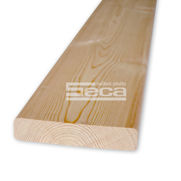 Sibiřský modřín 34x145 mm SECA profil ''A4R4'' - hladký C