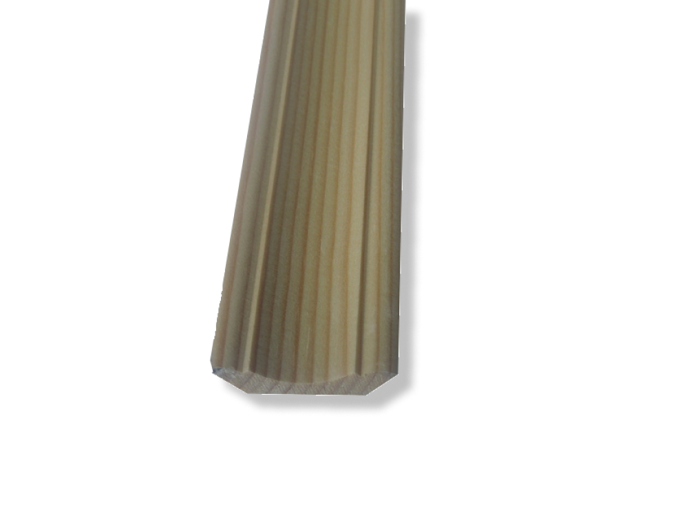 LIŠTA SMRKOVÁ 30X30 MM, OZDOBNÁ VNITŘNÍ ROH,DÉLKA 2M