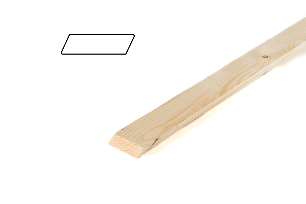 fasádní profil SM 24x68mm profil Rhombus _RHOM_ AB