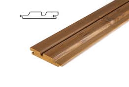 fasádní profil Thermo BO 24x140mm profil Rhombus _RHOM-8_ AB