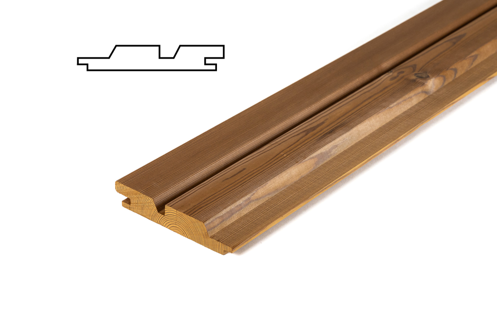 fasádní profil Thermo BO 24x140mm profil Rhombus _RHOM-8_ AB