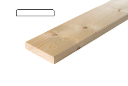 hoblovaný profil SM 28x146mm _A2B5_ AB