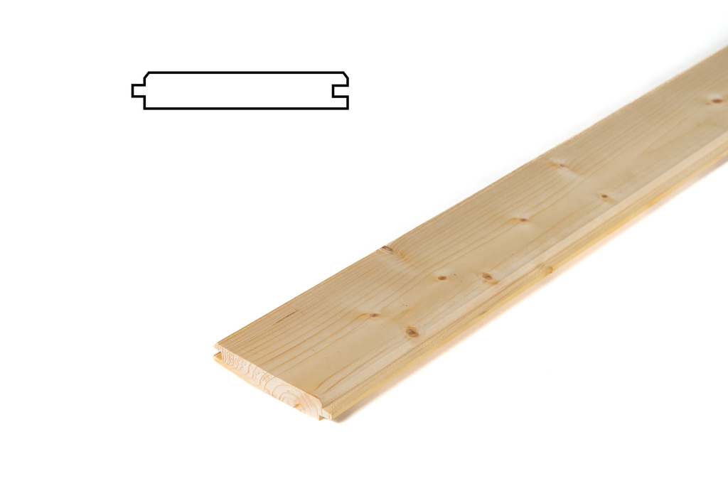 obkladová palubka SM 15x96mm profil klasik _C_ AB