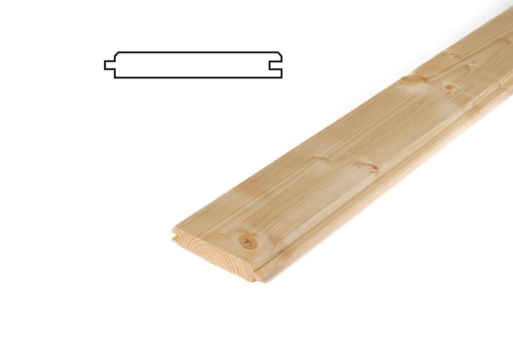 obkladová palubka SM 19x96mm profil klasik _C_ AB