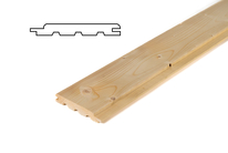 obkladová palubka SM 19x121mm profil softline _E_ AB