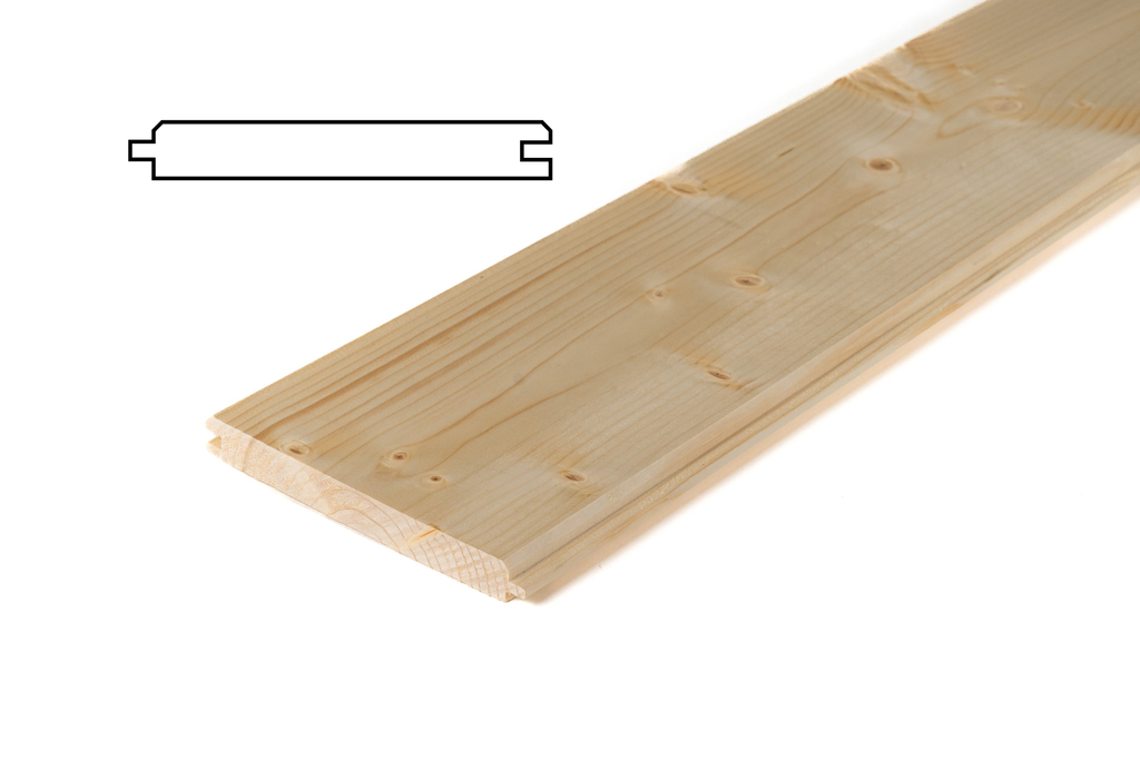 obkladová palubka SM 19x170mm profil klasik _C_ AB