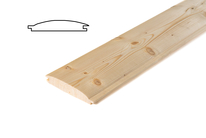obkladová palubka SM 24x146mm profil Srubový _D_ AB