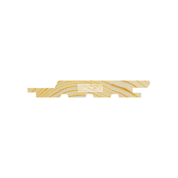 Sibiřský modřín 20x146 mm SECA profil \'\'BUDMAX\'\' C