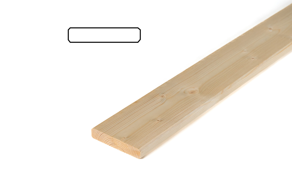 hoblovaný profil SM 18,5x96mm _A4B4_ AB