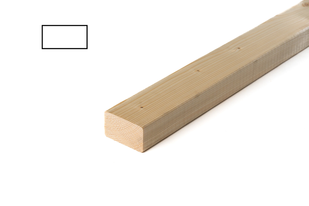 hoblovaný profil SM 45x75mm _A4R4_ GEHOB