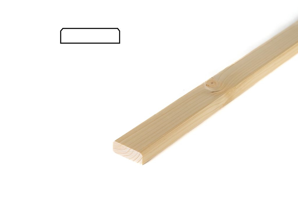 hoblovaný profil SM 19x55mm _A2B5_ AB