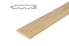 obkladová palubka SM 14x121mm profil softline _E_ AB