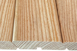 odvětraná fasáda v modřínu 24x92 mm 'RW 14 ST' C Front