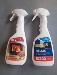 čistič krbových skel Helix