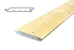 fasádní profil SM 19x144 mm 'BUD RAD'  C