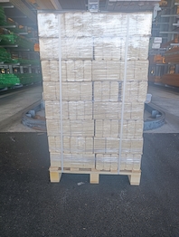 Dřevěné brikety RUF 960 kg = 10kgx96 balení.