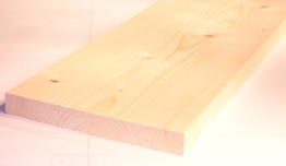 Smrkové čtyřstranně hoblované prkno 24x194 mm ''A4B1'' AB 
