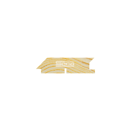 Fasádní palubky SECA profil \'\'RHOM N/F\'\' v rozměru 25x 95 mm C